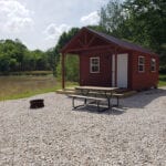 Boo Boo's Bungalow Exterior on the lake